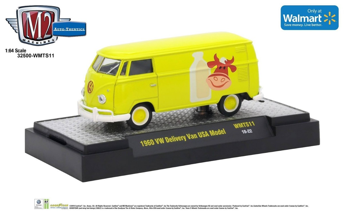 1:64 M2 Machines *VOLKSWAGEN OWNER'S VIEWPOINT* 1960 VW Delivery