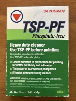 Savogran TSP PF Heavy Duty Powder All Purpose Cleaner Deck Siding Paint Prep