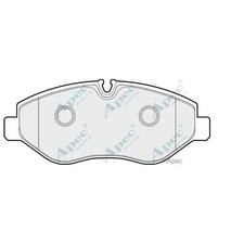 Brake Pads Set For Mercedes V-Class W447 V 300 CDI / d 4-matic Front Apec Red