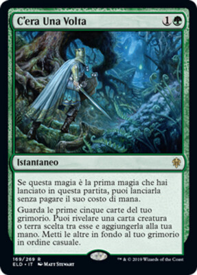 MTG ONCE UPON A TIME FOIL EXC - C'ERA UNA VOLTA - ELD - MAGIC | eBay