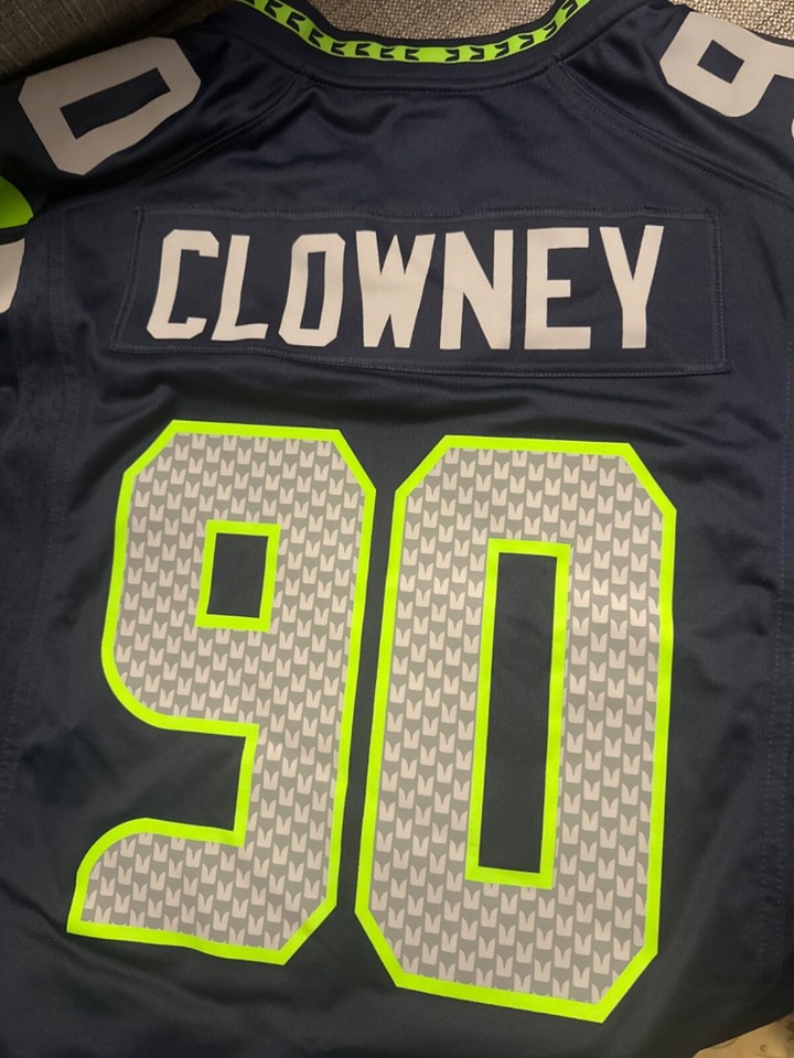 NFL Jersey Size Medium Seahawks 90 Clowney eBay