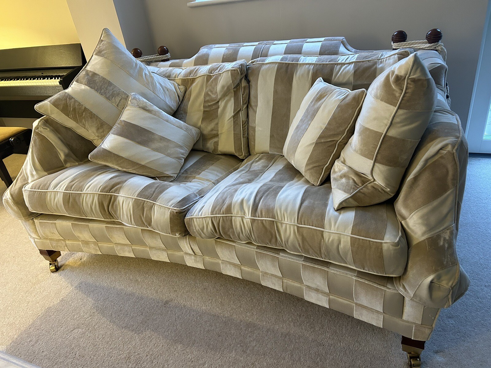 Duresta Trafalgar Gold Sofa eBay