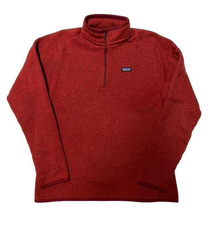 patagonia better fleece 1/4 zip pullover jacket