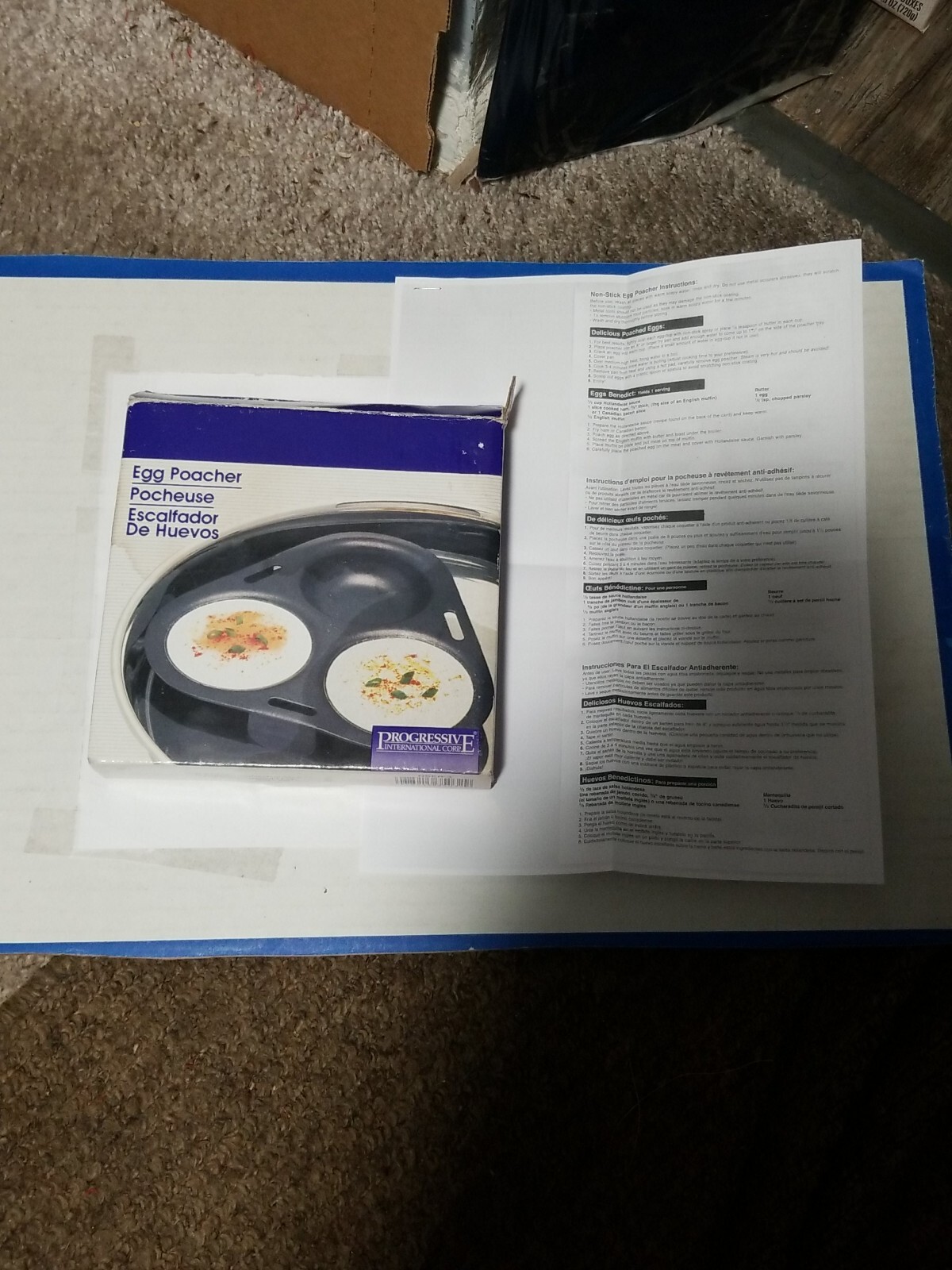 plastic egg poacher instructions