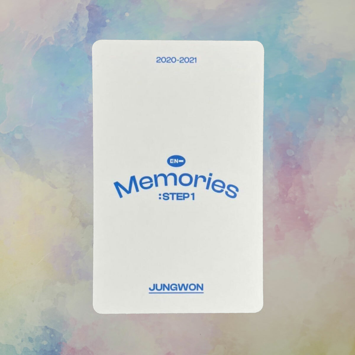 Enhypen Photocard ENHYPEN Memories : STEP 1 DVD Photo card