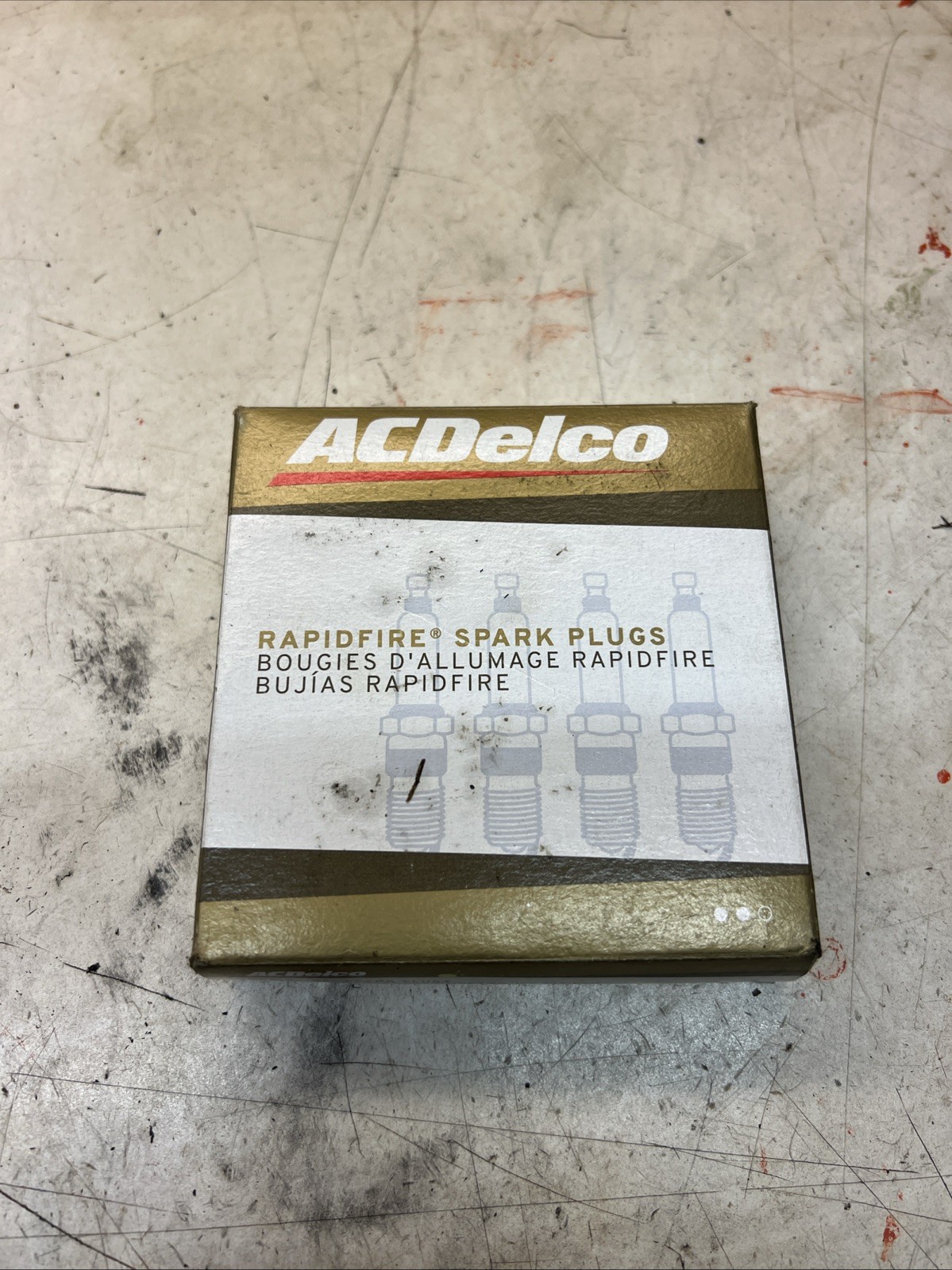 4 Pack GM Genuine ACDELCO Professional Rapidfire Spark Plugs 19307138 New