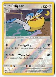 Pelipper 112/168 Uncommon Celestial Storm Reverse Holo