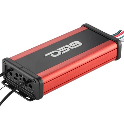 DS18 600W RMS 4-Ch Ultra-Compact Waterproof Bluetooth 5.1 Amplifier NXL-N4BT