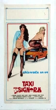 cm.33x70-TAXI PER SIGNORA-MARINA FRAJESE-EROTICO-N57-28