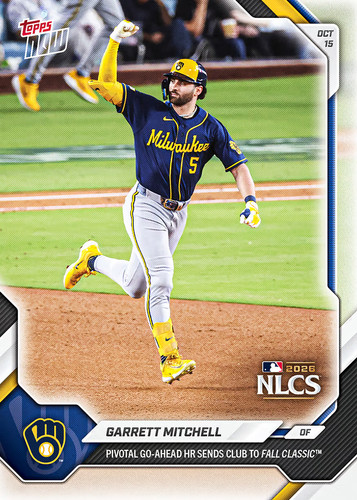 2026 Topps Now 797 Garrett Mitchell