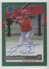 2020 Panini Donruss Optic Green Mojo Prizm 83/99 Tres Barrera #RRS-TB Auto 1u6
