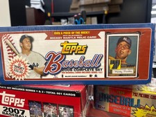 2006 Topps Baseball Complete Set Series 1 & 2 Mickey Mantle Relic Card MLB