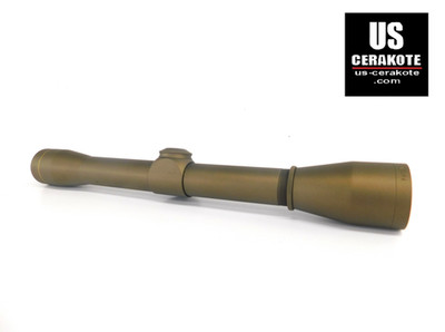 Leupold M8 4x Duplex Reticle Burnt Bronze USED-5