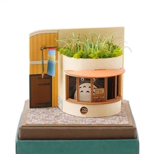 My Neighbor Totoro Ghibli Museum Miniatuart Mini "Totoro's Fake Receptionist"