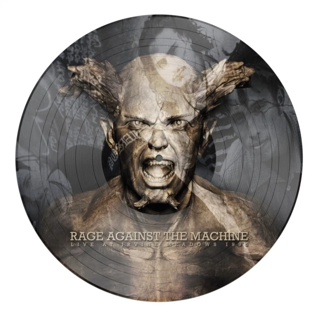 Rage Against The Machine Picture Disc 33 RPM Speed Vinyl Records