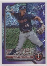 2022 Bowman Chrome Prospects Purple Shimmer Refractor /250 Danny De Andrade 0w27