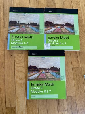 Engage NY/ Eureka Math Grade 2 All Modules Learn student workbooks