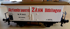 Märklin 48281 1:87 Bierwagen 2a weiß K.W.St.E.  "Aktienbrauerei Zahn" - NEU -OVP