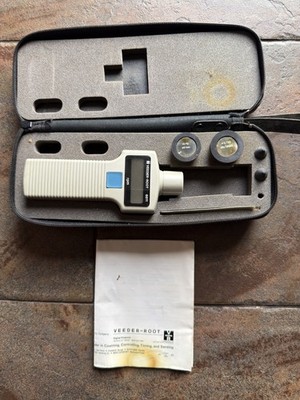 Veeder-Root Hand Tachometer Digital 6611 Tester RPM  - Tested Works W/ Manual