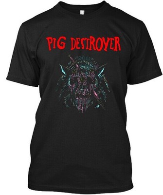 Limited New Pig Destroyer American Grind Music Classic Art Graphic T-SHIRT S-4XL