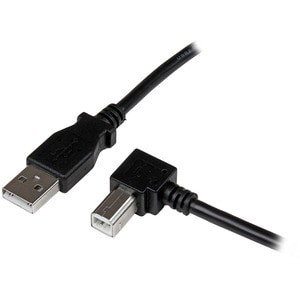 Startech 1M Usb 2.0 A To Right Angle B Cable M/M Cable for Printer Scanner First