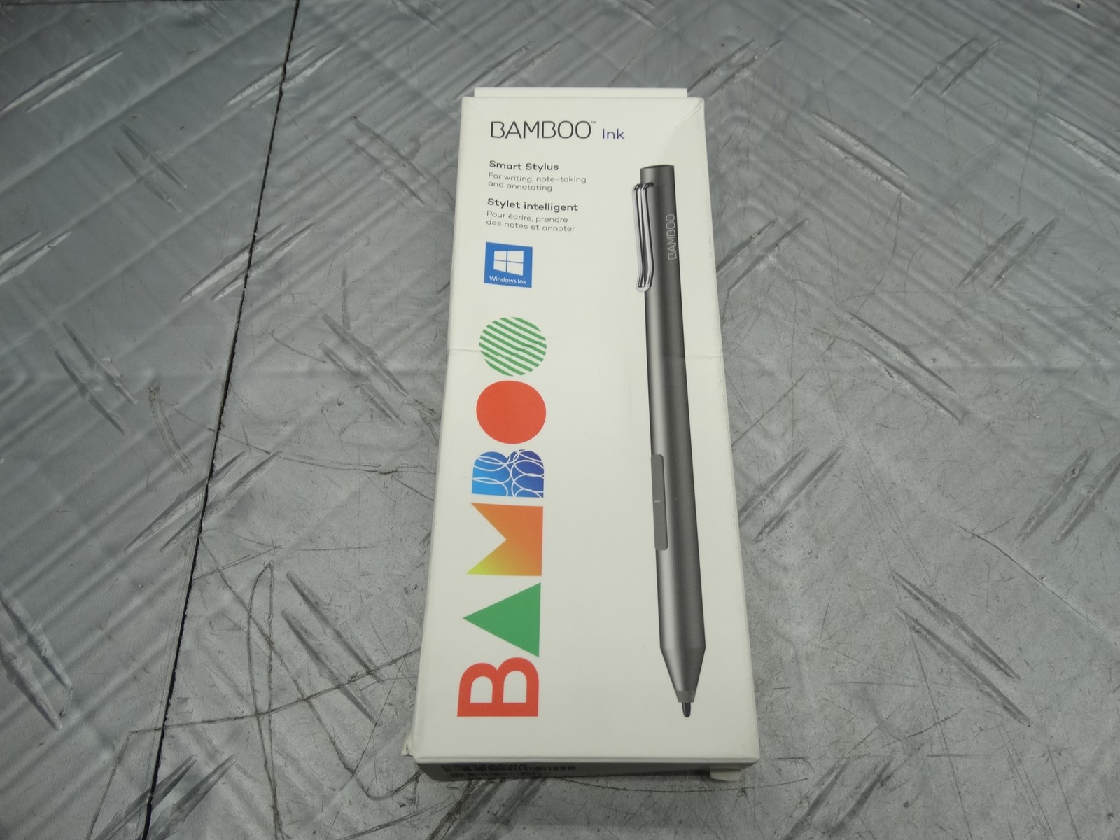 Wacom Bamboo Ink Smart Stylus 2nd Gen for Windows Ink Grey CS323AG0A