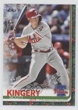 2019 Topps Holiday WalMart Mega Box Metallic Snowflake Scott Kingery #HW80 fm0