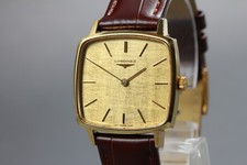 [Casi COMO NUEVO] Reloj Longines L847.4 847 4142 esfera dorada cuerda manual para hombre