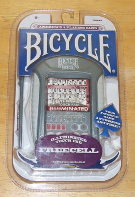 Techno Source 2008 Bicycle FreeCell Electronic Game