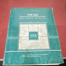 1991 Ford Probe Service Manual Dealership Workshop Repair Book 1991 Ford Probe Service Manual Dealership Workshop Repair Book