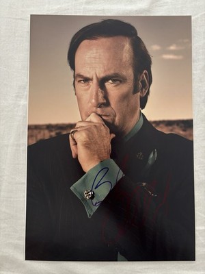 Bob Odenkirk Original Autogramm 20x30xm Foto Nobody Serie