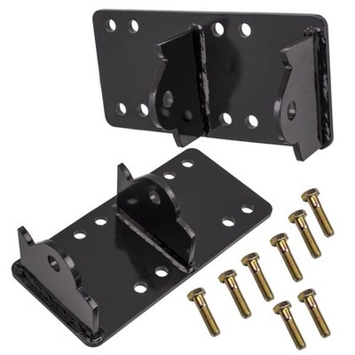 2PCS left & right Engine Swap Adapter plate Fit fit for GMC vehicles LSX Engin