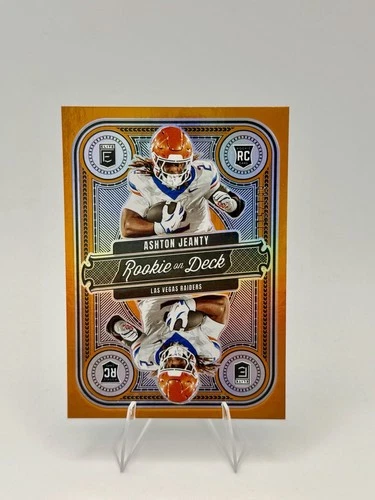2025 Donruss Elite Football Orange Ashton Jeanty #9