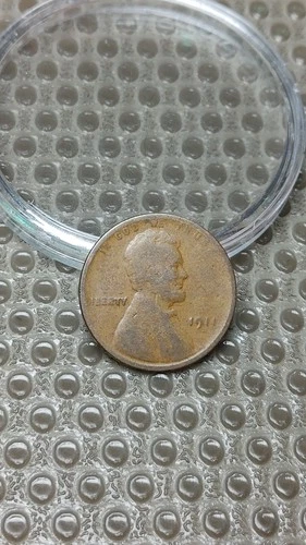1911 D Lincoln Wheat Cent Penny Original VG/F                               Y831
