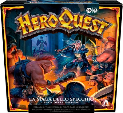 Avalon Hill, HeroQuest Der Zauberer des Spiegels, Pack of Enterprises, Fantasy Ad