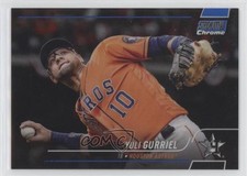 2022 Topps Stadium Club Chrome Updates Blue Refractor 107/199 Yuli Gurriel 06qf