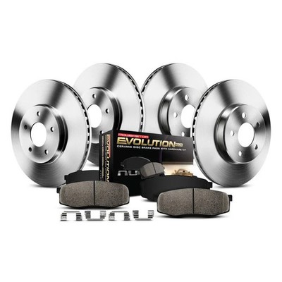 PowerStop KOE7236 Brake Kit For BMW 528i 2012-2013 Front Rear