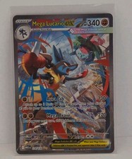 Carta Pokémon Mega Evoluzioni TCG Mega Lucario EX 179/132 Sir
