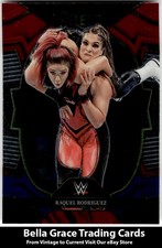 2023 Panini Select WWE #14 Raquel Rodriguez Smack Down Red & Blue Wrestling