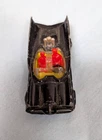 Vintage Playart Batmobile Hong Kong Red Figures Yellow Interior 1/64 scale Corgi