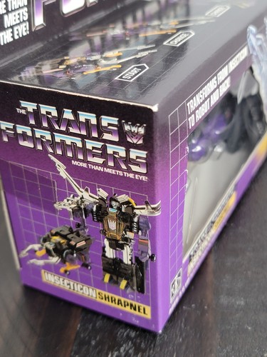 Transformers G1 SHRPANEL TM Box Variant MISB AFA Factory Tape Sealed Vintage - Picture 10 of 13