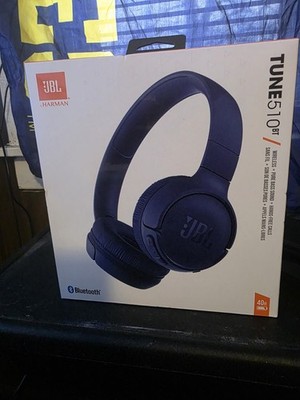 JBL By Harman Tune 510BT Pure Bass Wireless Bluetooth On Ear Headphones 