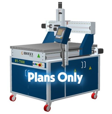 CNC Router RT-710H DIY Plans Only