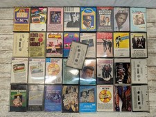 Lot 0f 33 Used Cassette Tapes All Varieties Good