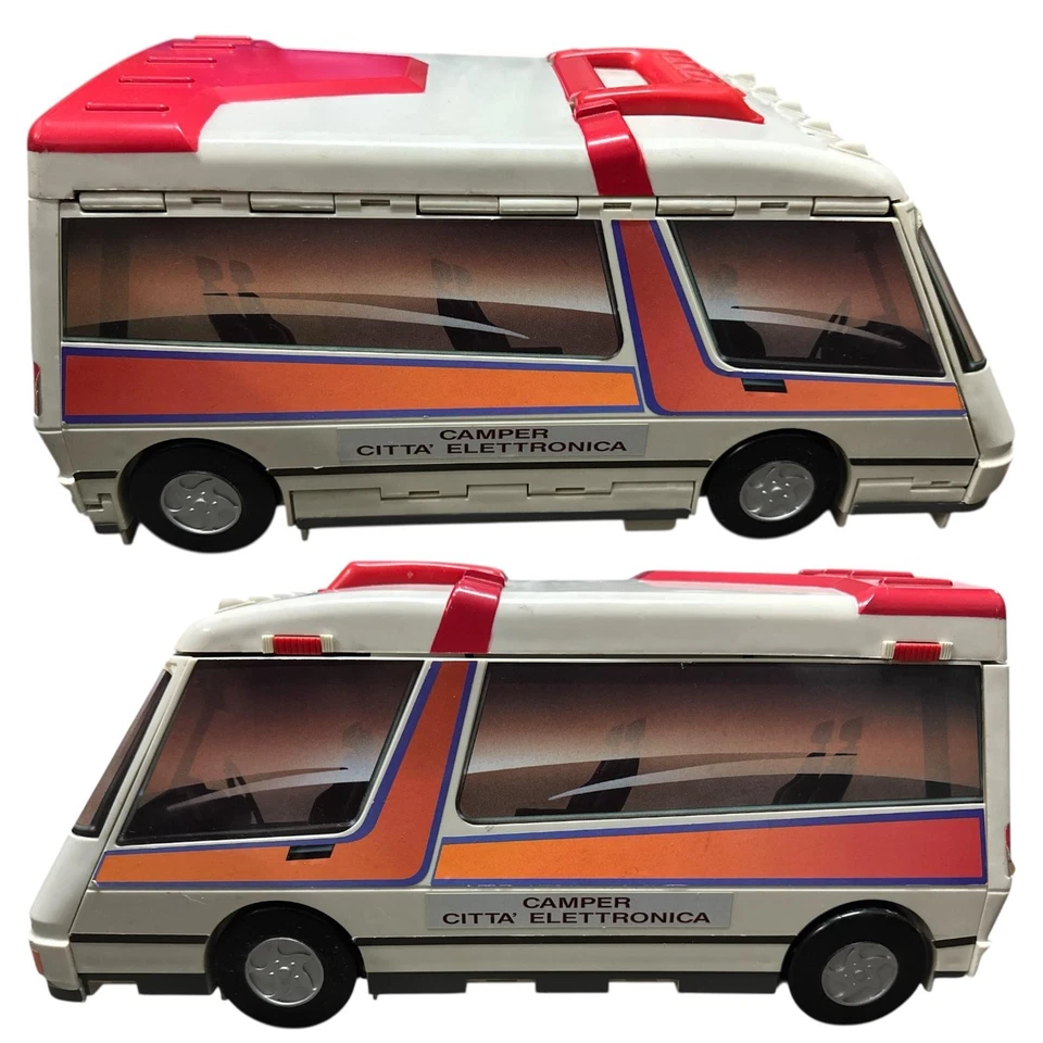 Camper Città delle Micro Machines Anni 90 Gioco Vintage Retrò Super Van City - Immagine 3 di 4