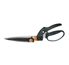 Shear Ease Grass Shears - 5" Stainless Steel Blades - 360-Degree Swivel Blade, B