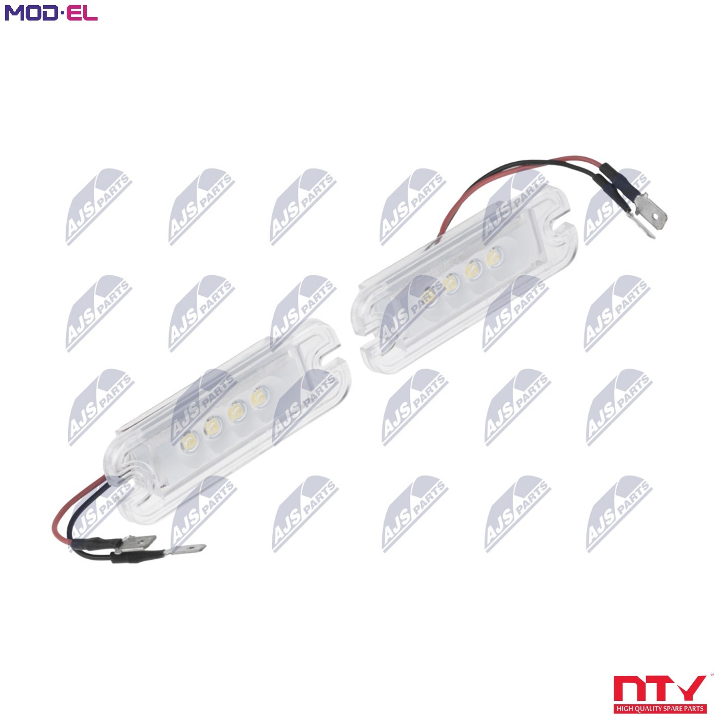 LICENCE PLATE LIGHT ELP-ME-010 FOR MERCEDES-BENZ M273.963/969 5.5L 8cyl G-CLASS