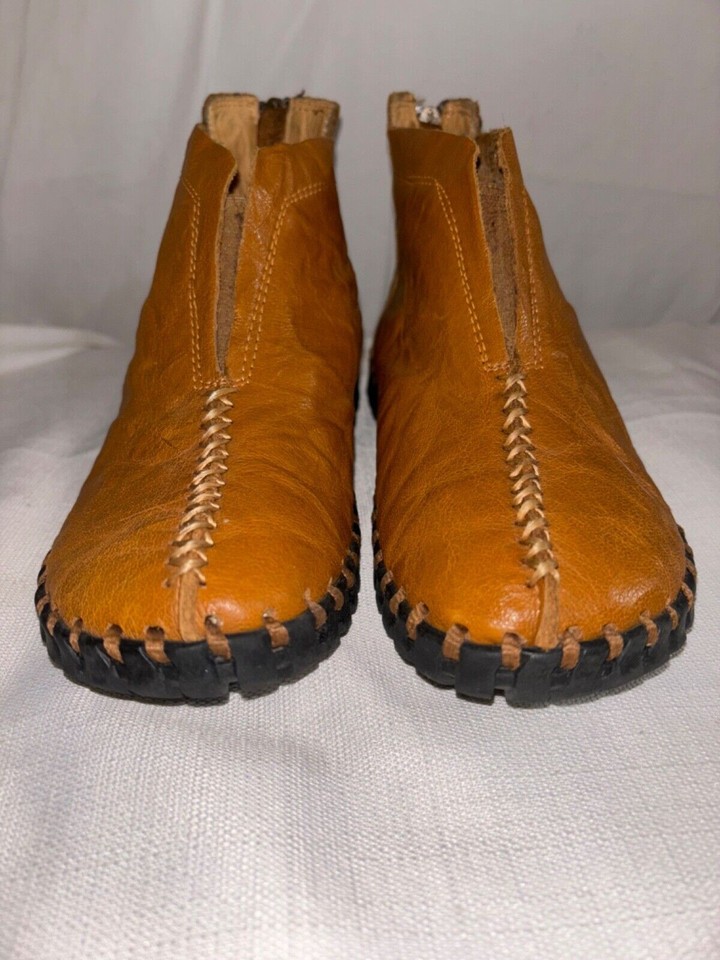 Bernie Mev Women's Zig Zag Ankle Bootie - Woven Fabric, Memory Foam, Side Zipper - View #3