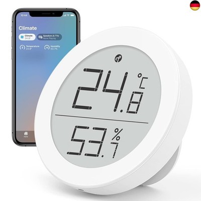 Qingping Thermometer Hygrometer Sensor funktioniert mit HomeKit (funktioniert