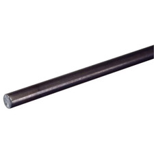 Hillman 3/8-in x 3-ft Plain Cold rolled steel Weldable Solid Round Rod